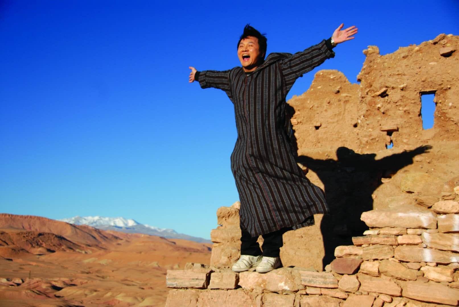 眭澔平離開主播台後，成為旅遊作家，時常受邀上節目分享旅行經驗。（圖／翻攝自眭澔平臉書）