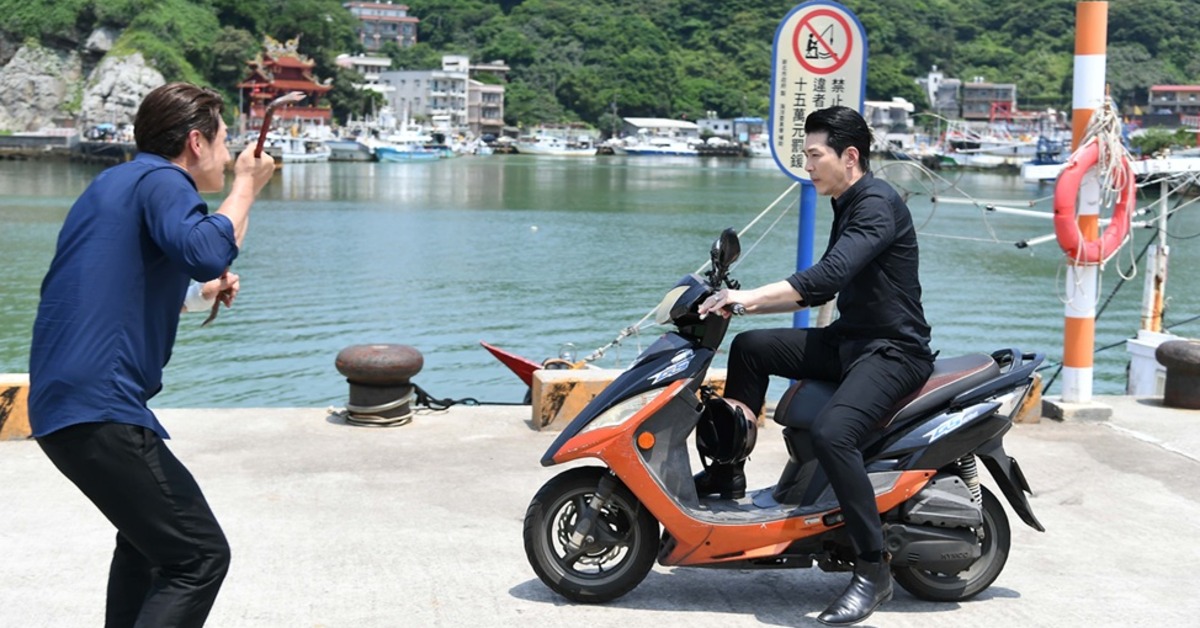 黃少祺談起摩托車，眼神立刻閃爍起回憶的光彩。（圖／三立提供）