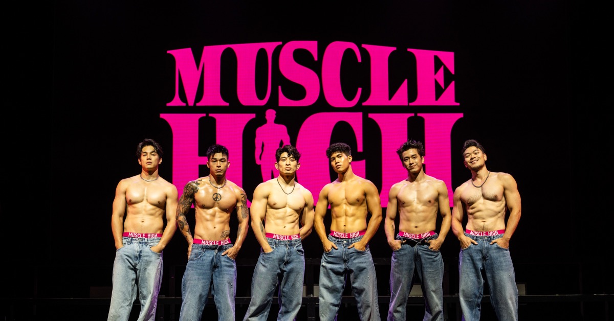 全台第一齣原創大型猛男表演秀《MUSCLE HIGH》。（圖／MUSCLE HIGH提供）