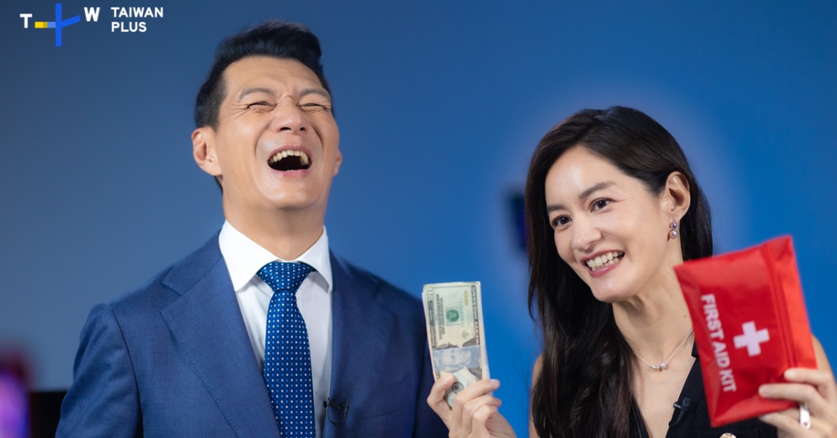 聶雲與Janet默契十足。(圖/TaiwanPlus提供)