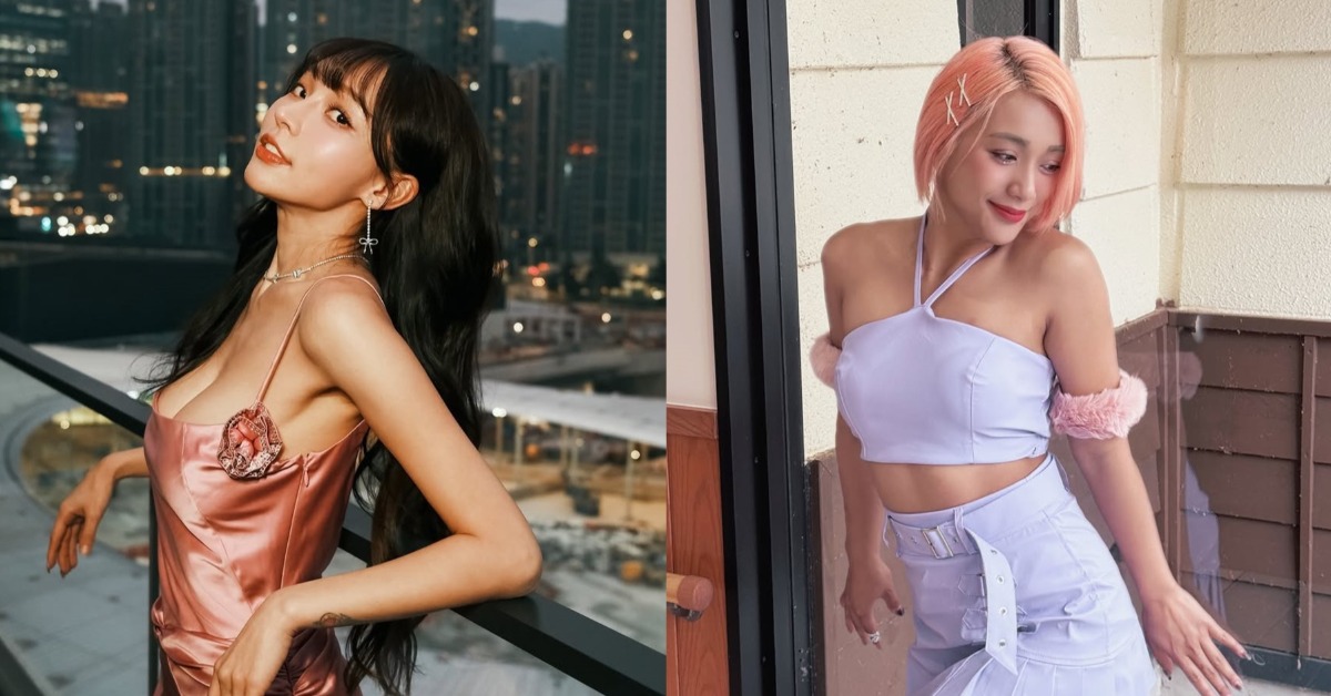 小龍女林襄日前被直擊與球星馬傑森在街頭逛街，如今卻被前樂天女孩阿布舞自爆交往時間與林襄重疊。（圖／翻攝自林襄、阿布舞IG）