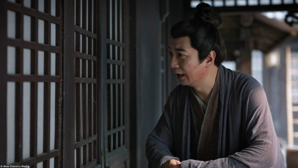 田雨《慶餘年2》成「妻管嚴」,慘遭妻子賞巴掌 。(圖/中天娛樂台提供)