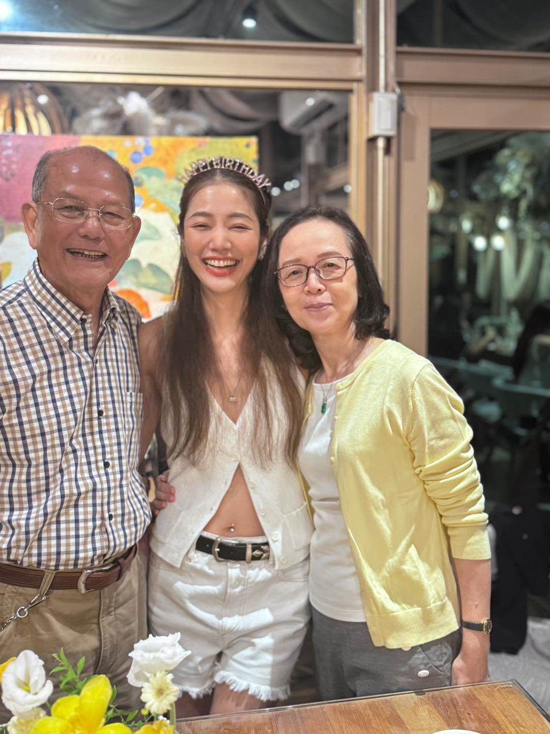 許路兒全家都是高顏值。（圖／翻攝自許路兒Instagram）