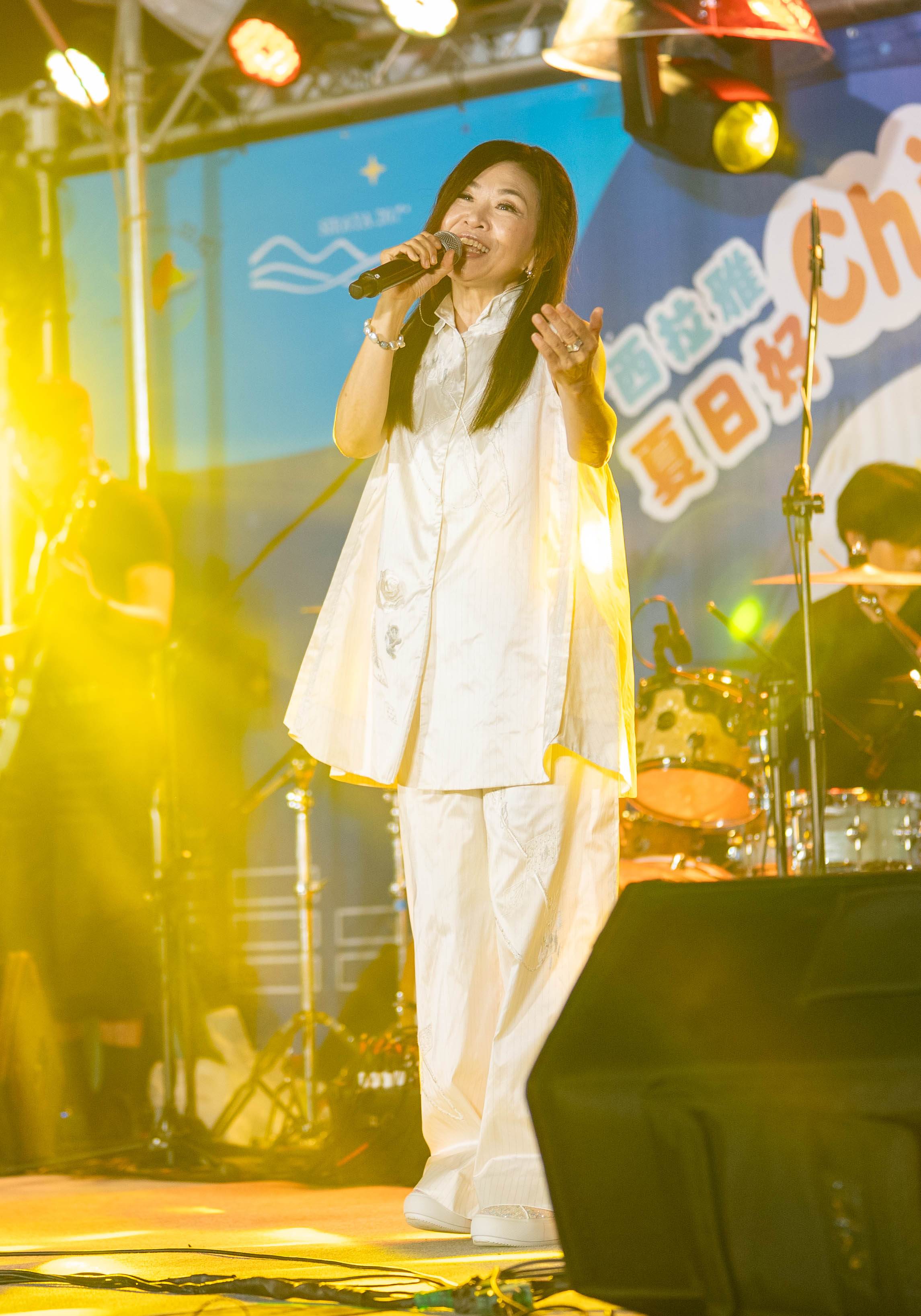 「2025西拉雅夏日好Chill－關子嶺涼夏民歌夜」南方二重唱、馬毓芬接連演出。（圖／交通部觀光署西拉雅國家風景區管理處提供）