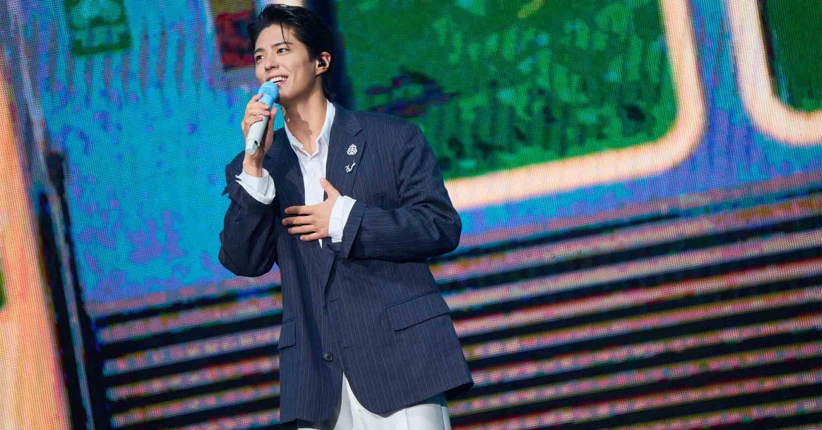 男神朴寶劍（PARK BO GUM）帶著見面會和台灣粉絲見面。（圖／Live Nation Taiwan提供）