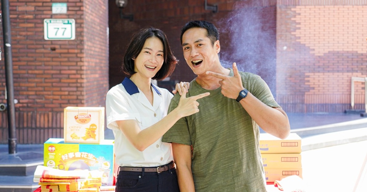 鍾瑶在劇中飾演工地主任，而莊凱勛飾演工地頭頭。（圖／客家電視提供）