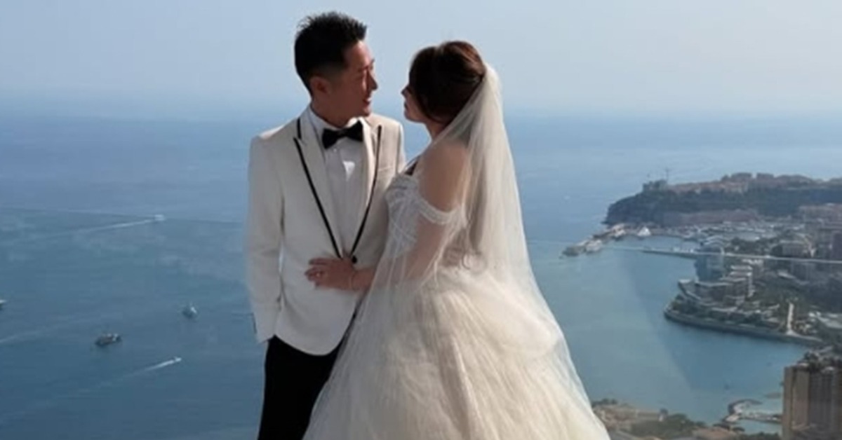 林千又近日在南法舉行浪漫婚禮。（圖／翻攝自林千又IG）