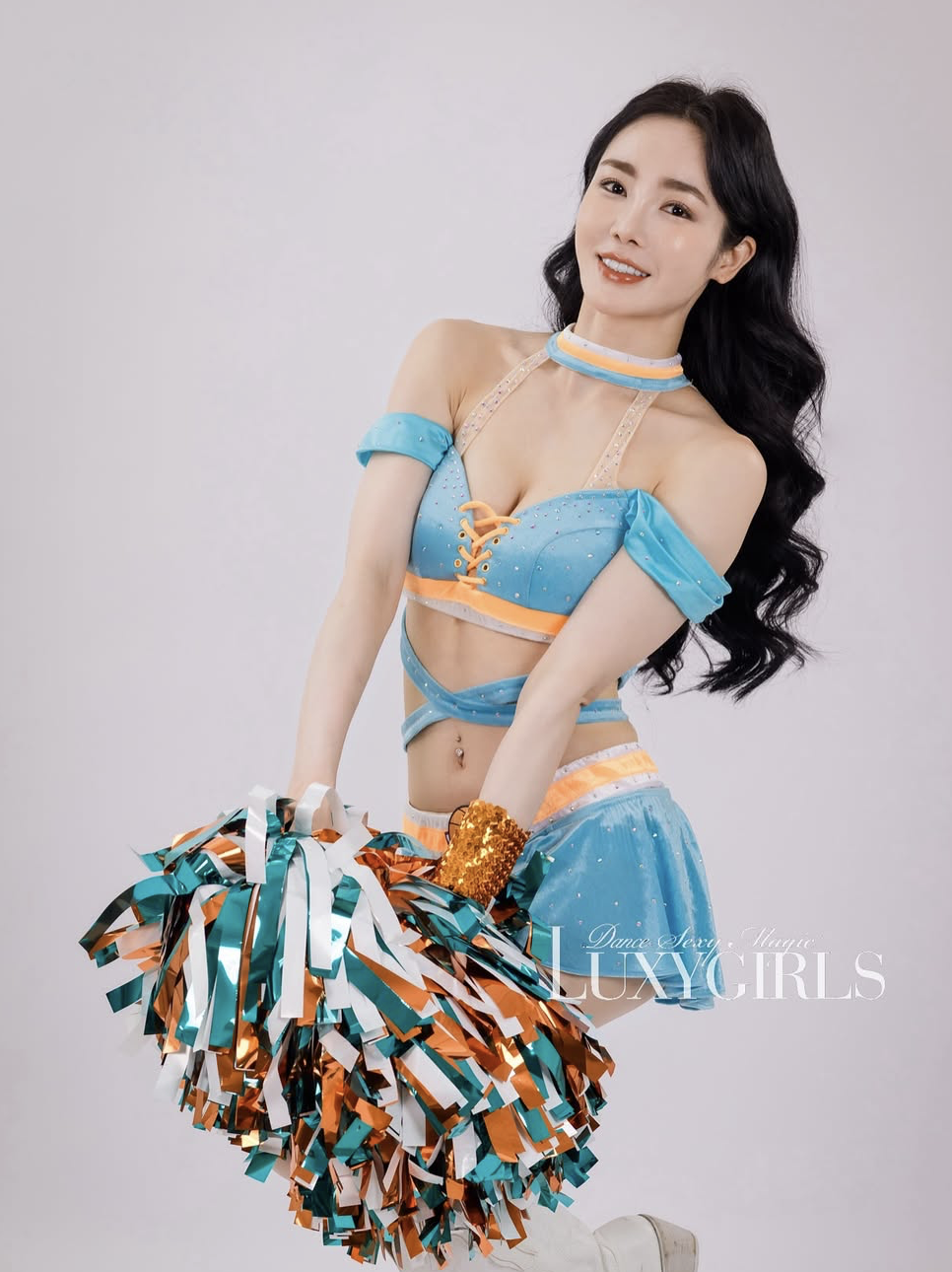 舒子晨是LuxyGirls美式啦啦隊隊長。（圖／翻攝自舒子晨 IG ）