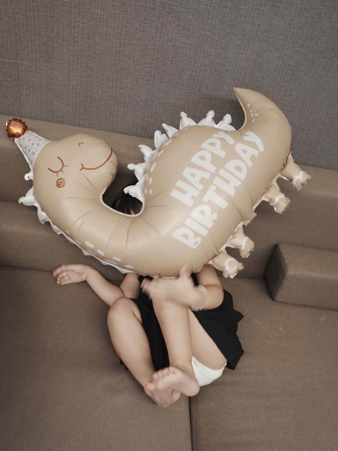 粿粿替女兒慶生。(圖/翻攝自粿粿Instagram)