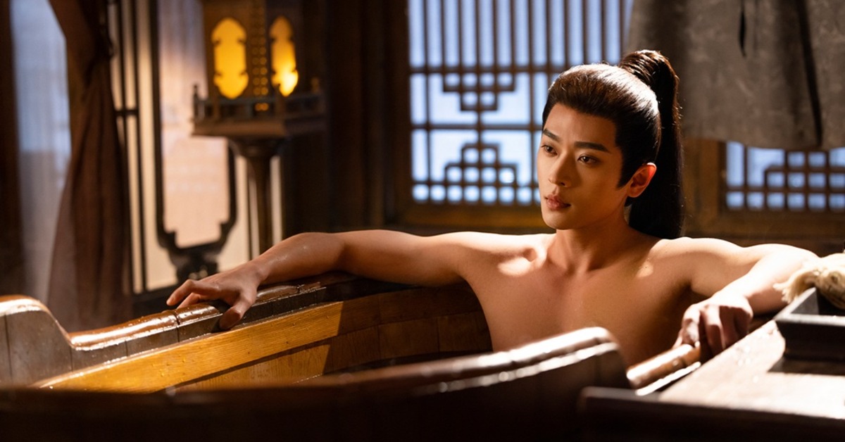 丞磊被稱「浴皇大帝」每部劇都有泡澡戲。(圖/iQIYI愛奇藝國際版提供)