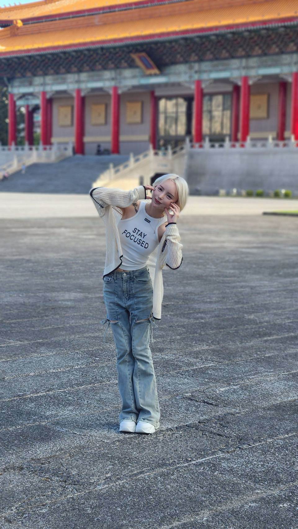 日本團體BLACK DIAMOND成員RUNA自認沒有看人眼光，RIONA雙手贊同還現場幫忙徵男友。（圖／無限暢通娛樂提供）