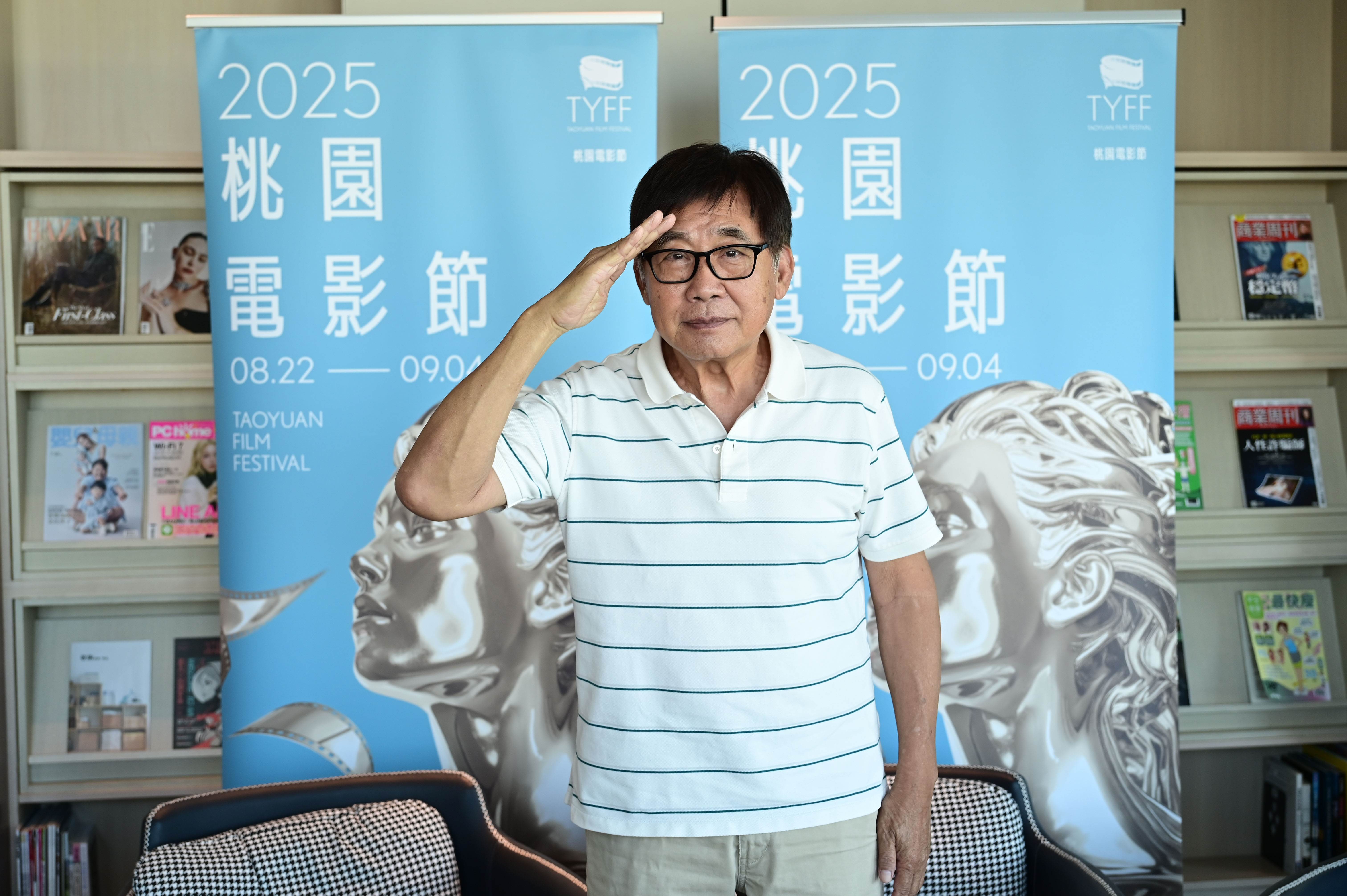 梁修身拍《筧橋英烈傳》前被丟到空軍基地10天。(圖/桃園電影節)