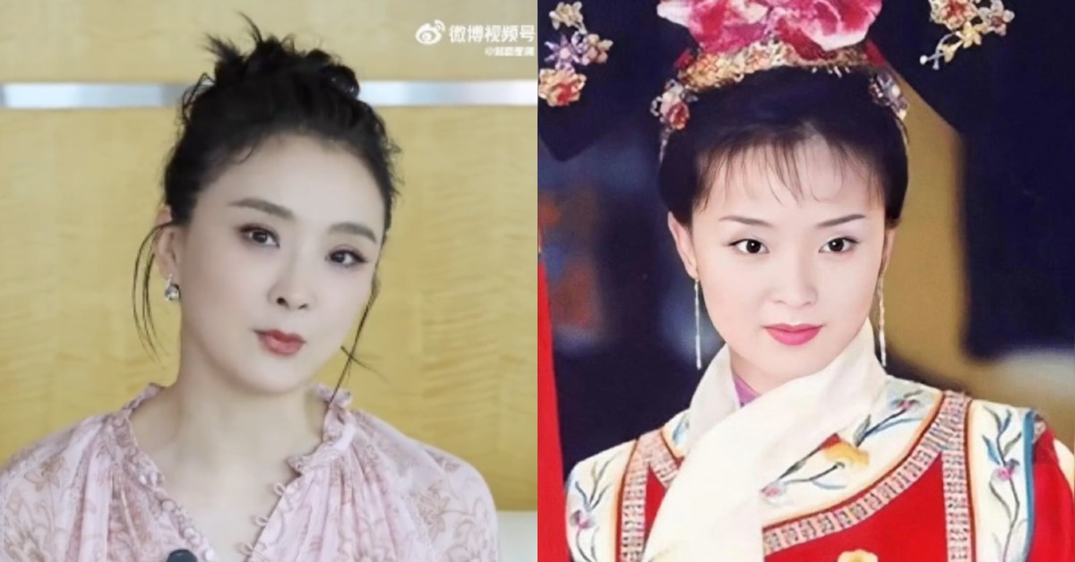 憑藉《還珠格格》「晴兒」一角擁有高知名度的中國女星王艷開始直播帶貨。(圖/翻攝自微博)