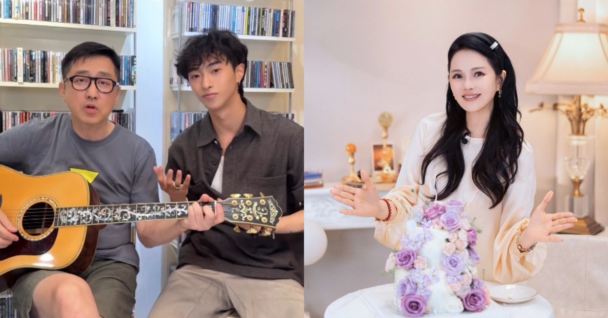 女星伊能靜與庾澄慶曾有一段9年婚,育有一子小哈利。(圖/翻攝自小哈利IG、伊能靜微博)