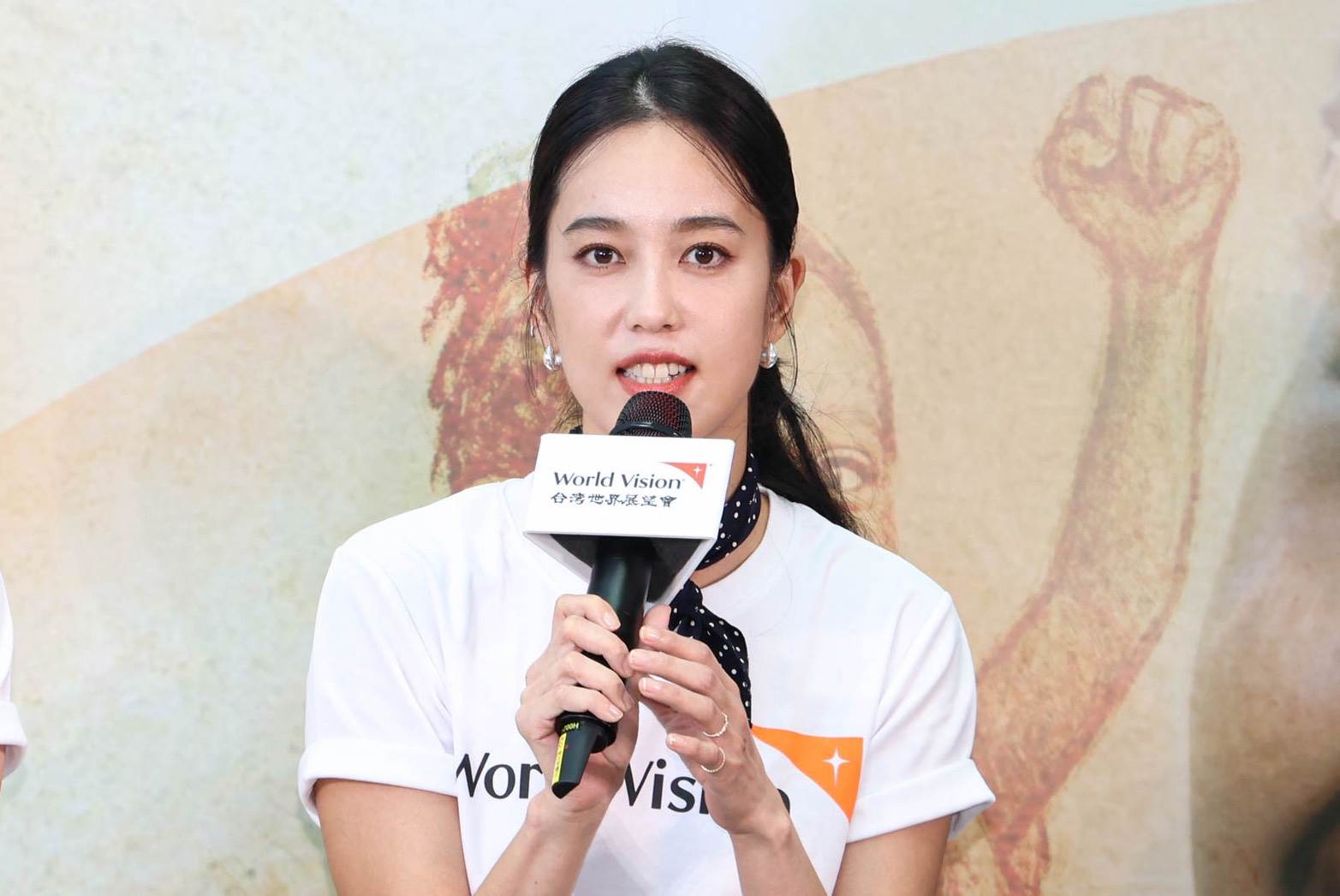 陳庭妮認為辦不辦婚禮並不是太重要。（圖／記者黃雅琪攝影）