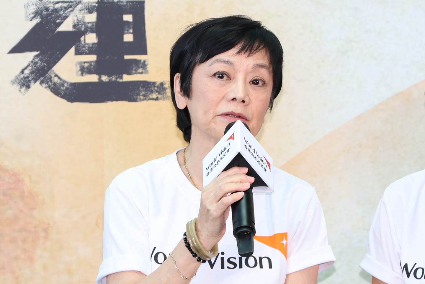 張艾嘉難忘戰爭下受害的孩童。（圖／記者黃雅琪攝影）