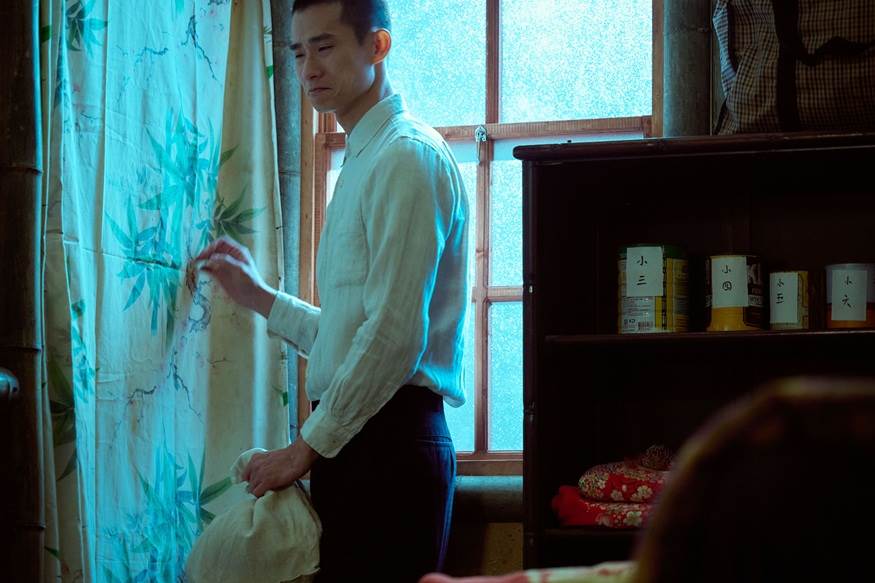盧彥澤一整天的哭戲，最後眼睛腫得像核桃。（圖／台視提供）