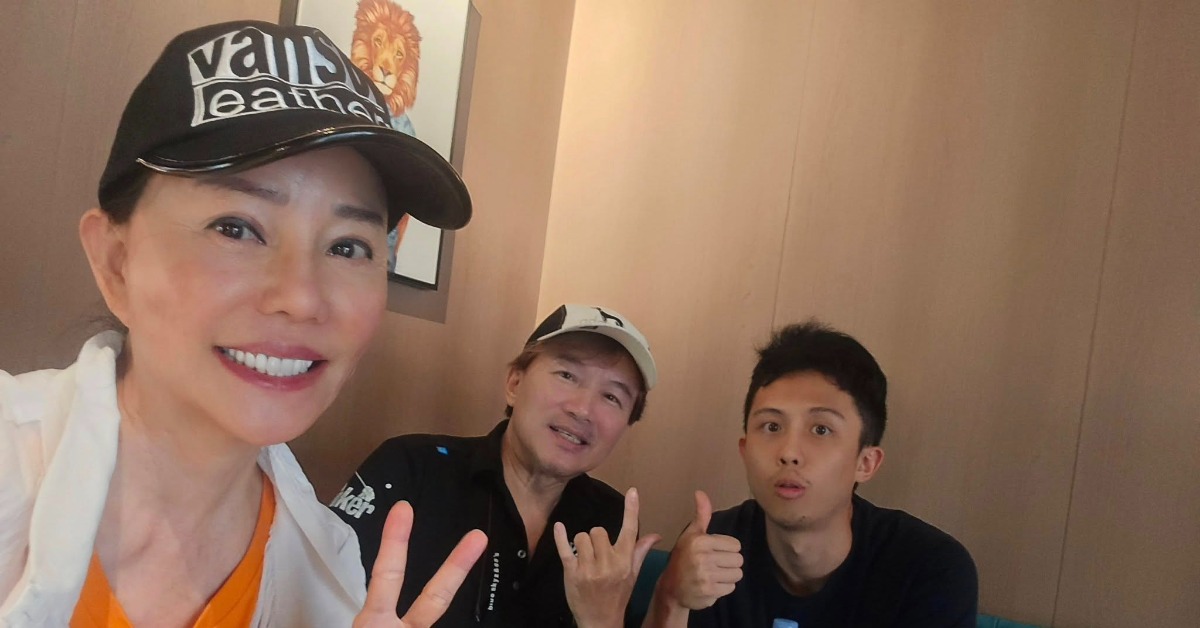 孫鵬一家遭J小姐狂爆料。(圖/翻攝自狄鶯臉書)