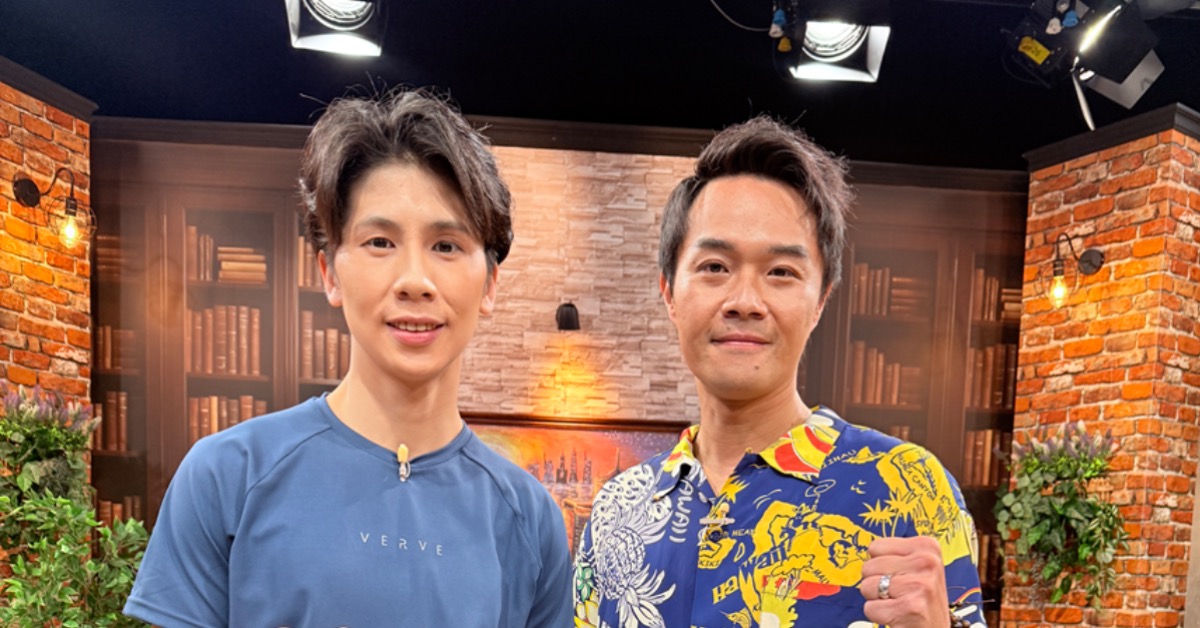 柯大堡化身林郁婷小粉絲。(圖/公視台語台提供)