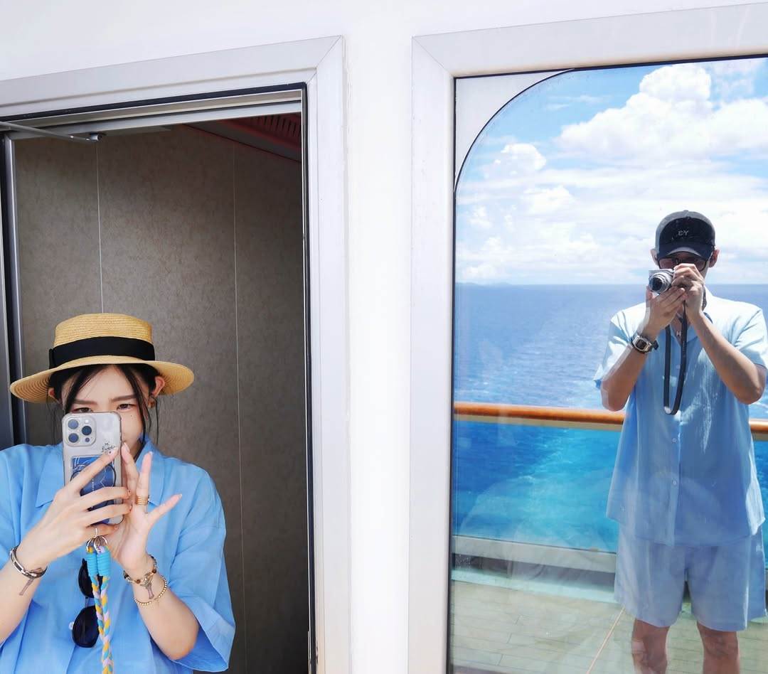 許允樂、李玉璽放閃約會照。（圖／翻攝自許允樂Instagram）