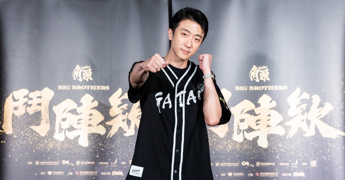 懷秋飾演的蠍子哥,在電影《角頭-鬥陣欸》中繼續敘述出獄之後的發展。(圖/曼尼娛樂)