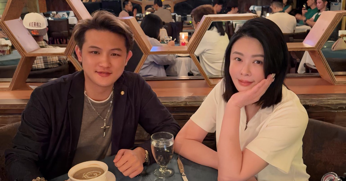 蕭淑慎與梁軒安結婚後,婚姻狀態備受關注。(圖/翻攝自梁軒安臉書)