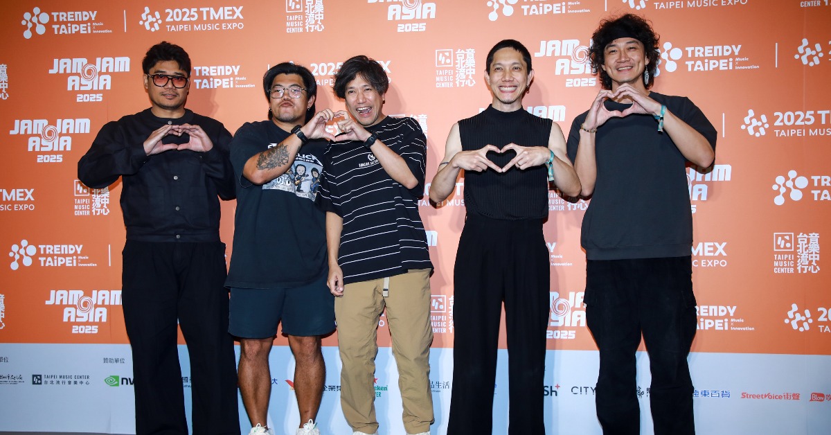 泰國天團POTATO參加「2025 JAM JAM ASIA音樂節」在台展開首次演出。（圖／讀者提供）