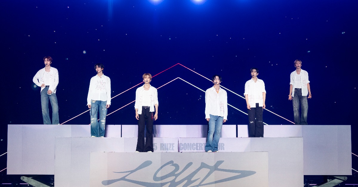 男團RIIZE於台北林口體育館舉行亞洲巡迴演唱會《RIIZING LOUD》。（圖／D-SHOW提供）