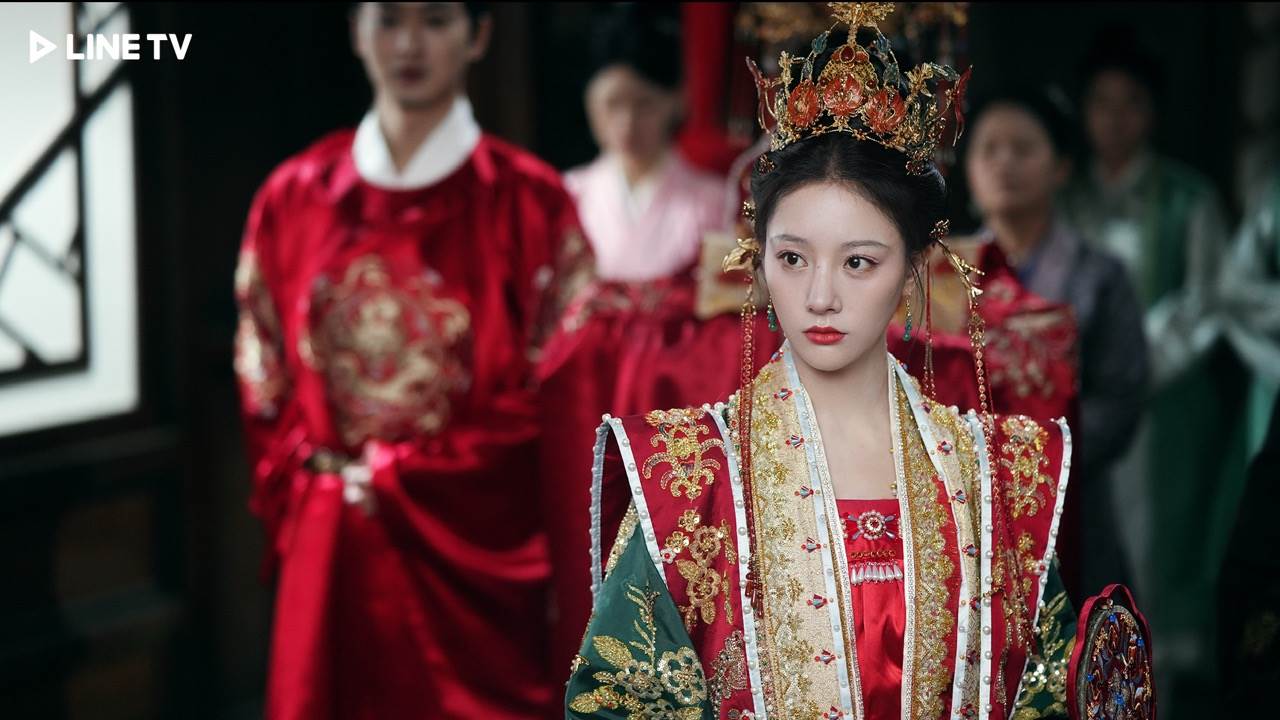 《錦繡宅心》朱麗嵐被譽為神顏美人,劇中智鬥心機小人,讓觀眾看了大呼過癮。(圖/LINE TV提供)