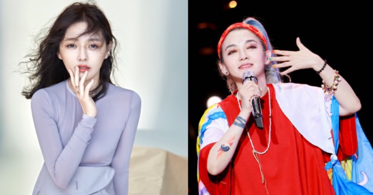 范曉萱在音樂節的演出上紀念摯友大S。(圖/翻攝自范曉萱微博、大S IG )