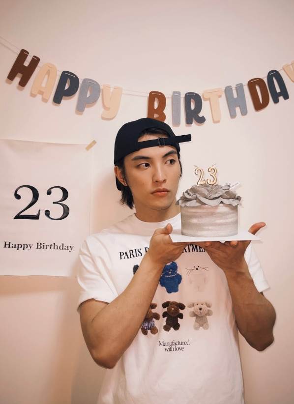 Kenji范麒智剛度過23歲生日。(圖/三立提供)