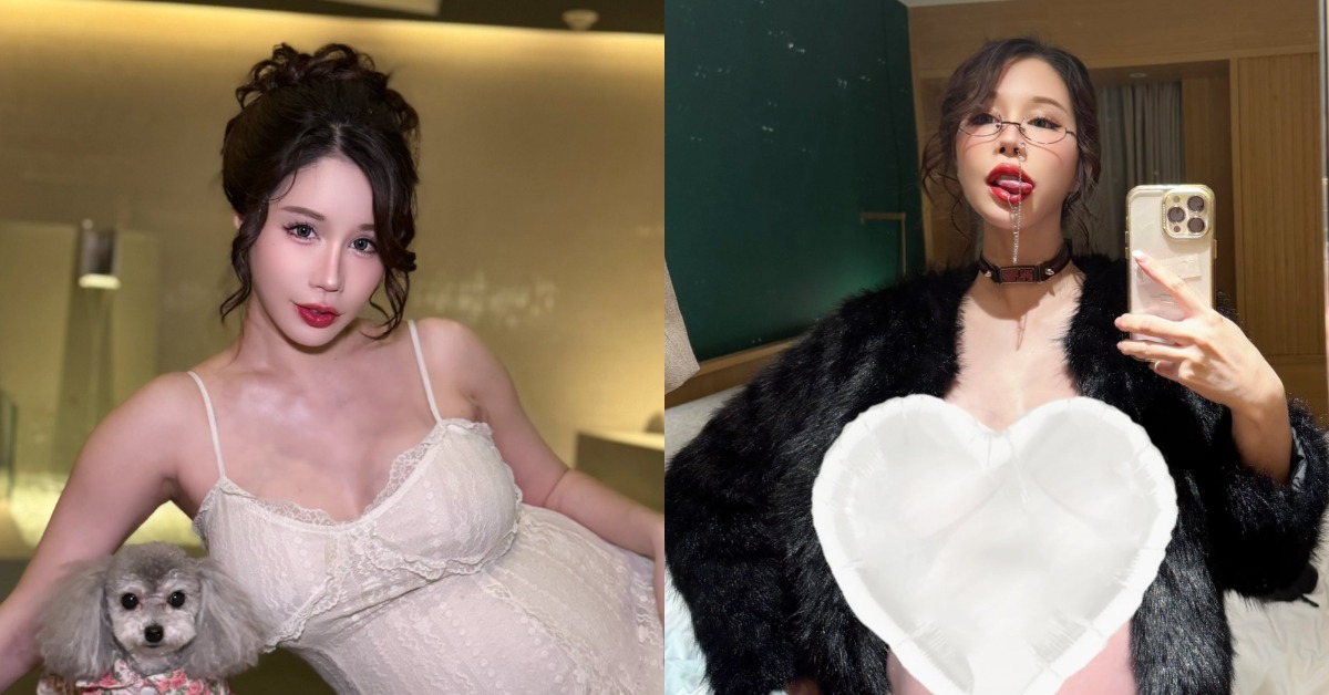 辣模網紅辛尤里懷孕33週,詢問醫生需不需要禁慾。(圖/翻攝自辛尤里 臉書)