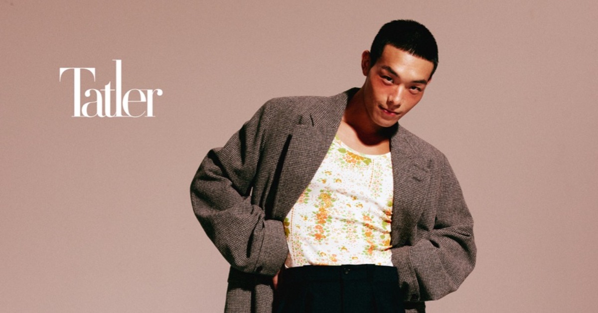 牧森為「Asia’s Most Stylish 亞洲風格人士」唯一新演員。(圖/《Tatler Taiwan》提供)