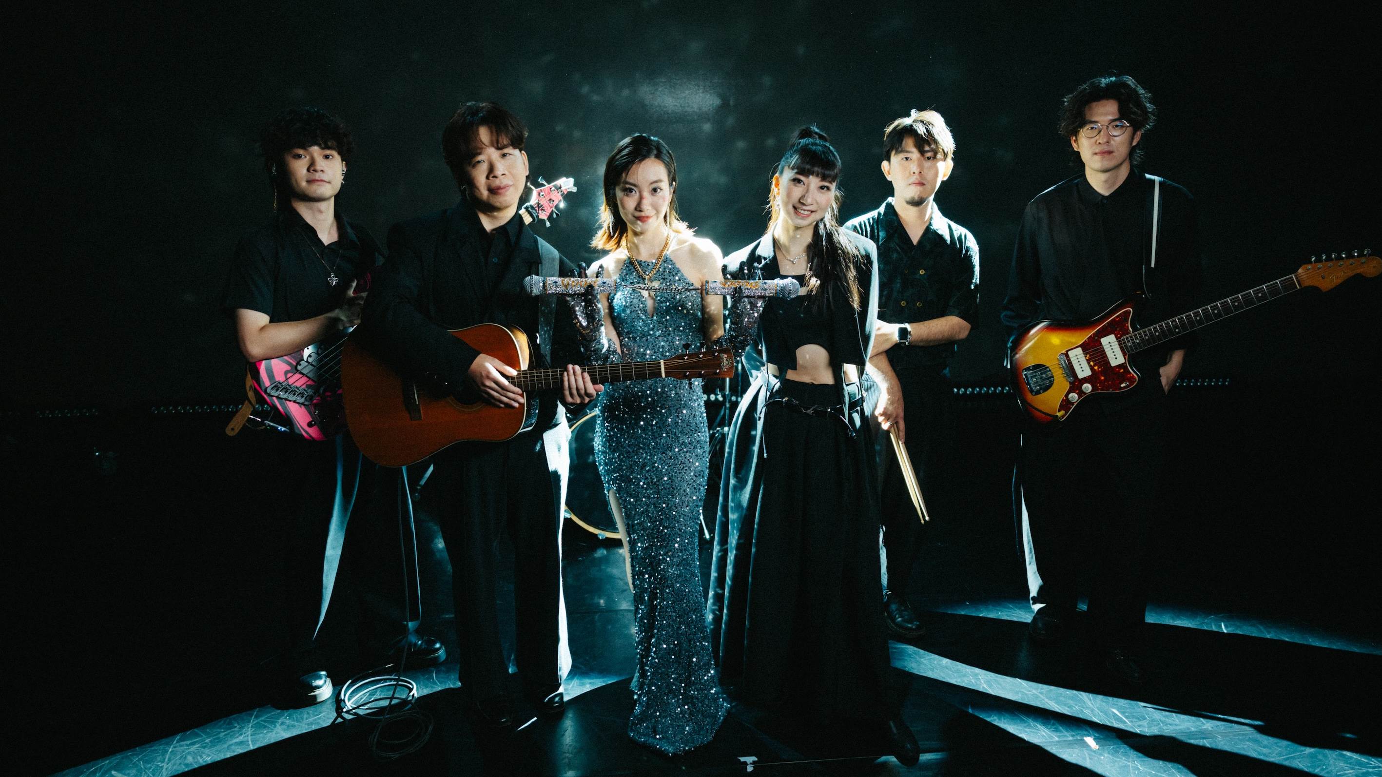 好樂團拍攝主打歌〈攀〉MV。（圖／好樂團提供）