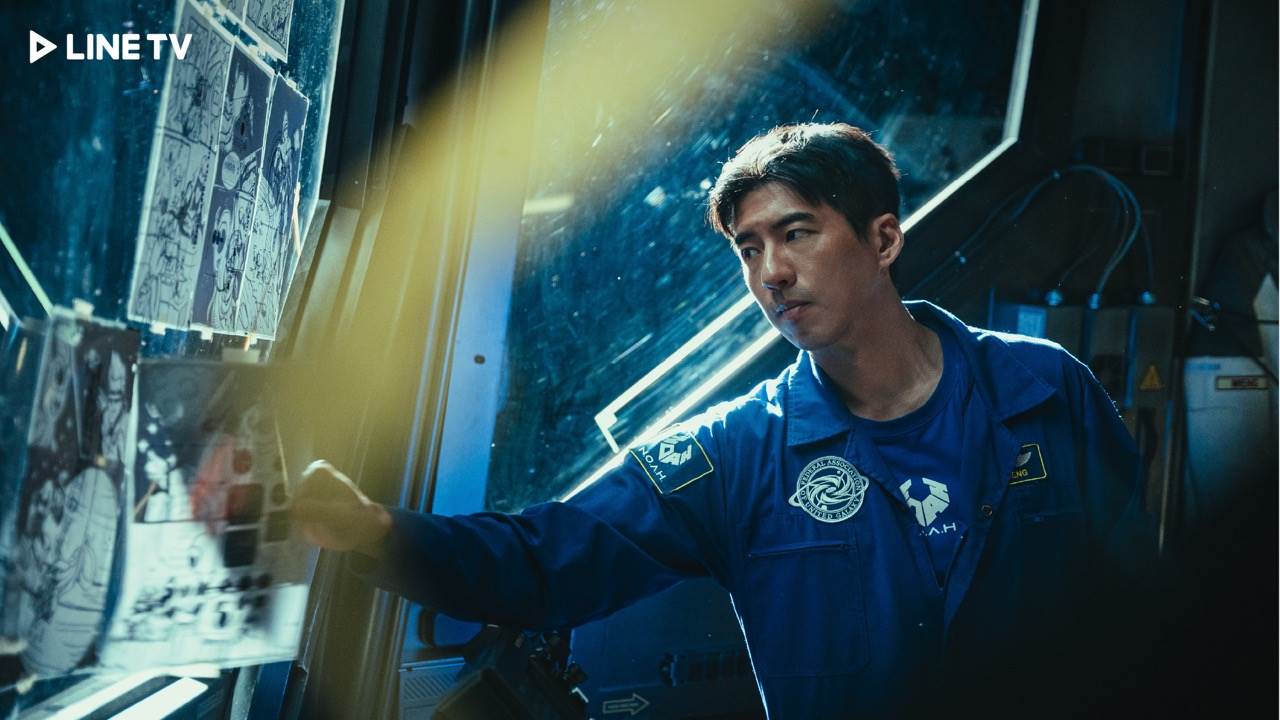 《星際救援》傅孟柏飾演太空人。（圖／LINE TV提供）