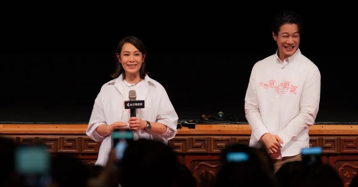 劉若英(左)憑藉《我們意外的勇氣》入圍第62屆金馬獎最佳女主角獎。（圖／双喜電影）