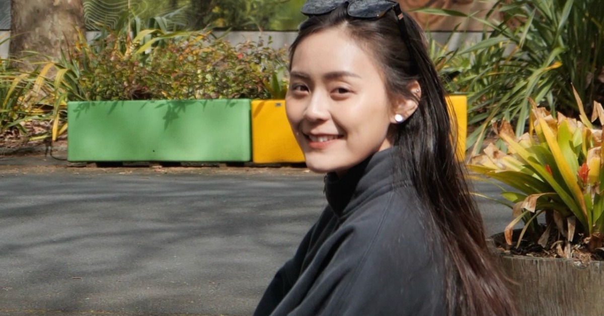 方琦殺青後出國留學。（圖／大愛提供）