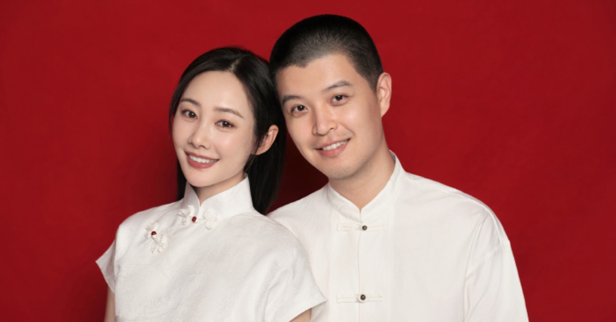 李純與馬頔宣布結婚。（圖／翻攝自李純微博）