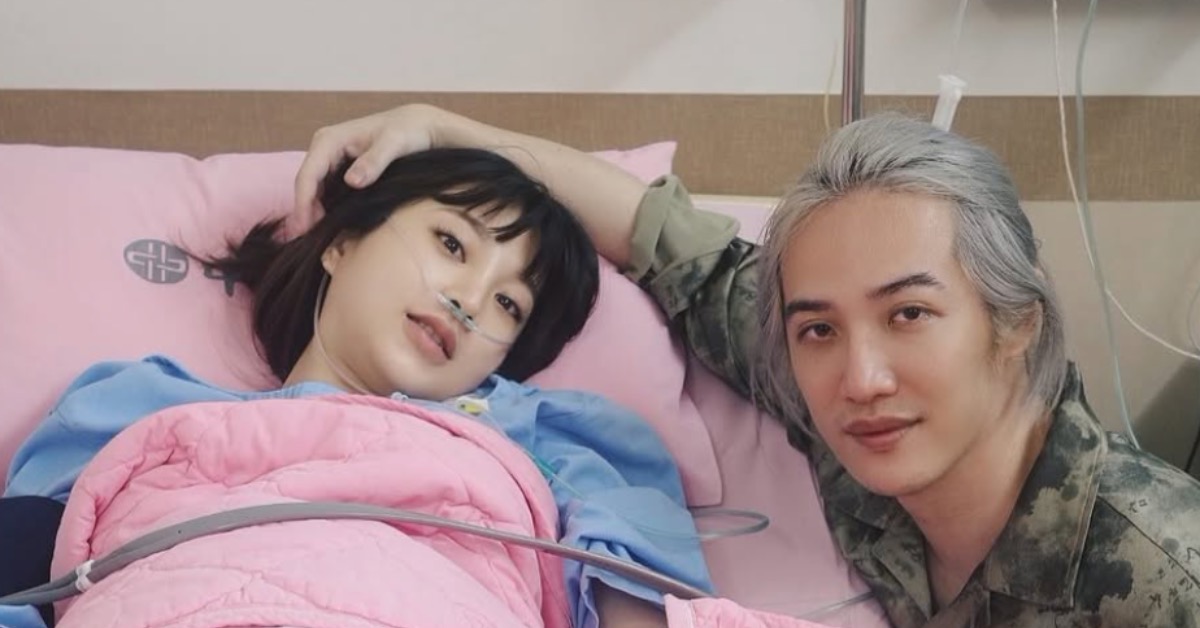 熊仔近日將愛妻產前挨針畫面做成歌遭轟。（圖／翻攝自熊仔IG）