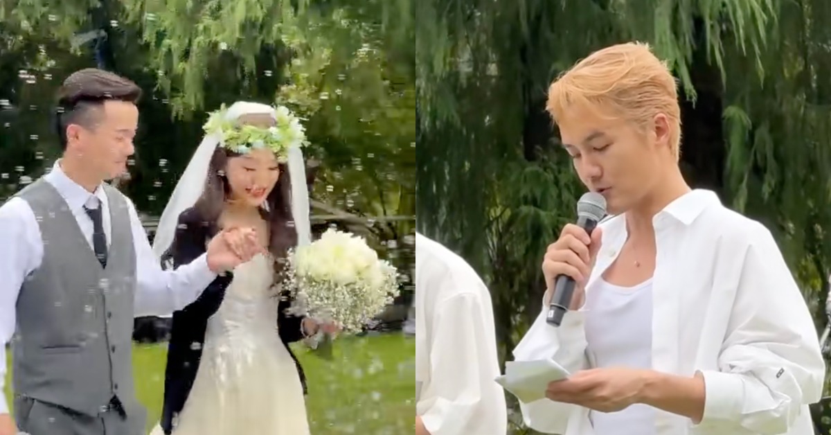 吳克群為26歲胃癌末期女子「大福」籌備婚禮。（圖／翻攝自小紅書）