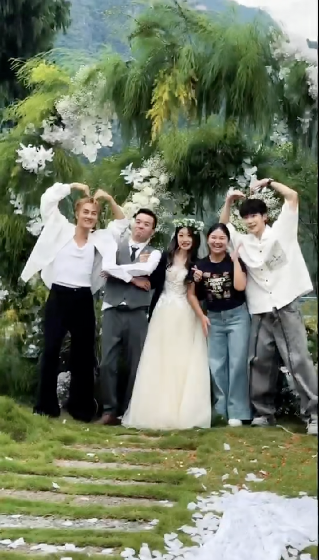 吳克群見證大福與口袋的愛情。（圖／翻攝自吳克群小紅書）