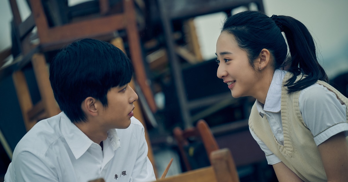 曾敬驊李沐深情對戲。（圖／Netflix提供）