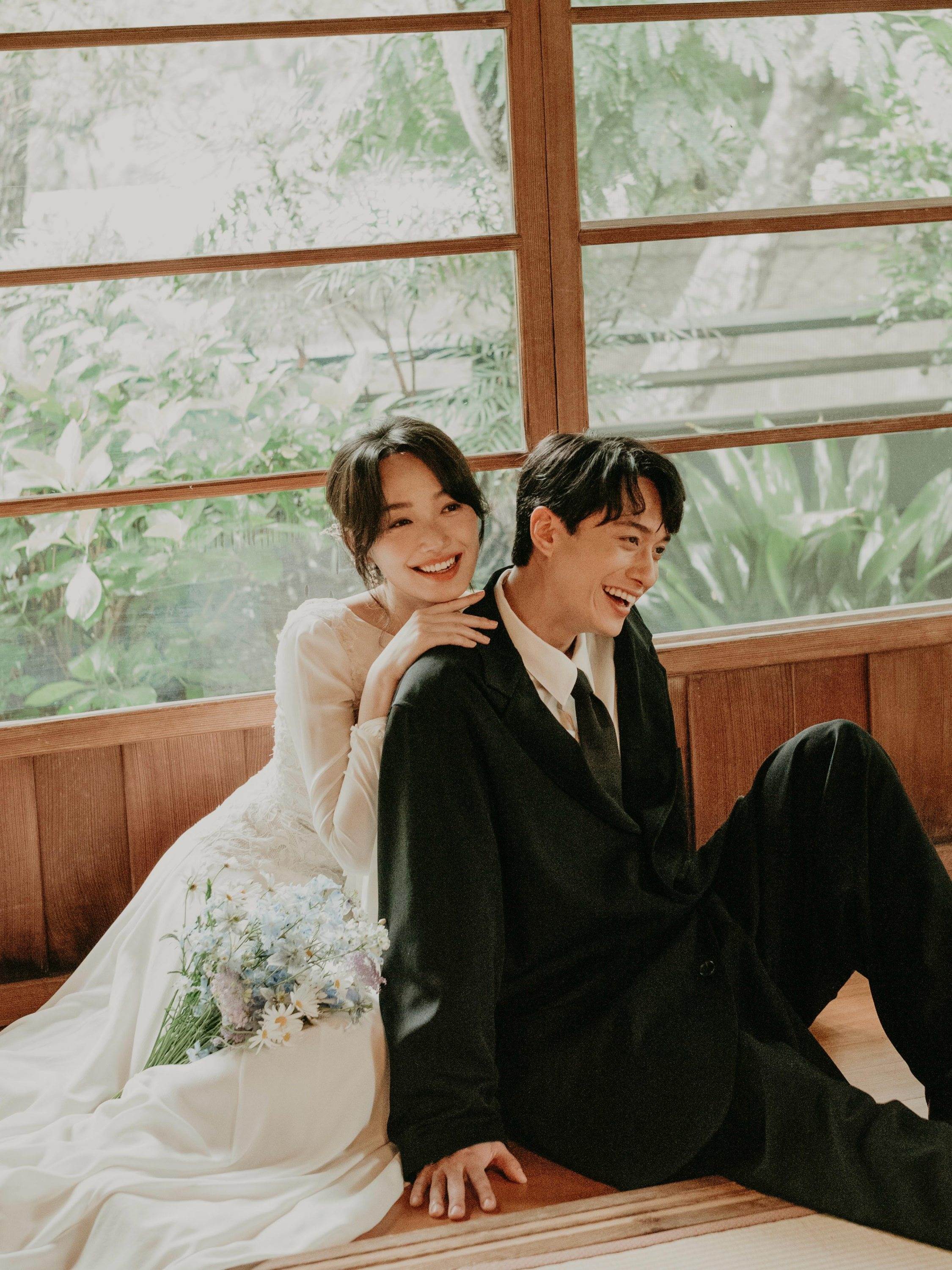 劉俊謙、蔡思韵於日本低調完婚。（圖／MOM production limited）