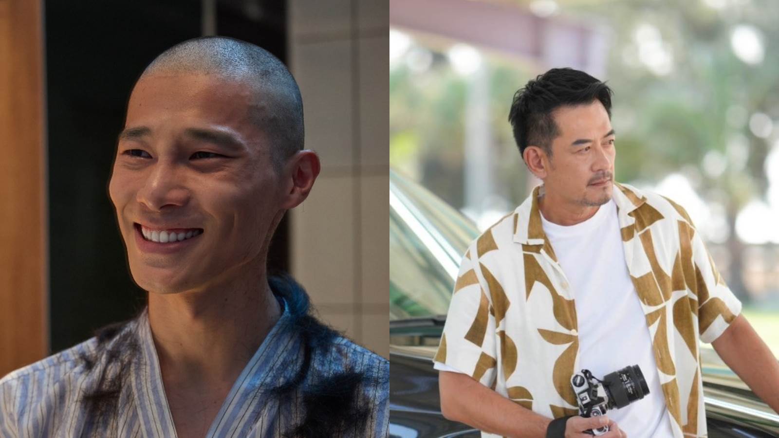 《血·拾人生》宋偉恩、《阿榮與阿玉》柯叔元角逐戲劇節目男主角獎。（圖／大愛提供、翻攝自柯叔元臉書）