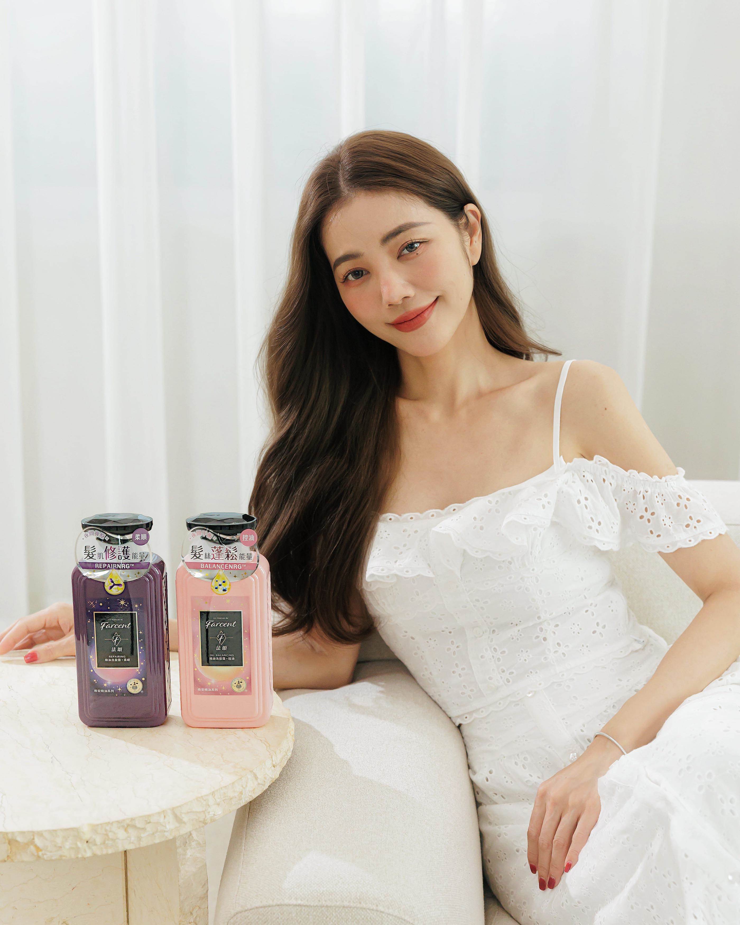 許路兒分享逆齡生長保養方式。（圖／Farcent 法頌）