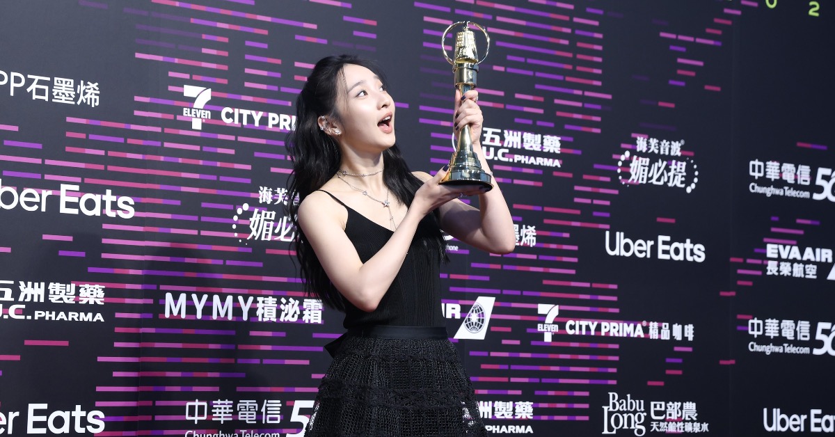 李沐奪下金鐘60迷你劇集女配角獎。（圖／東森娛樂）