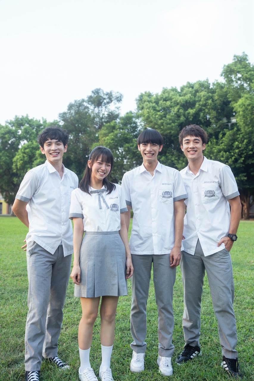 .<a href='https://star.ebc.net.tw/search/tags/張豐豪/' target='_blank'>張豐豪</a>(左起)、項婕如、劉修甫趁空檔會帶著趙崇喆到處玩。（圖/三匠影視提供）