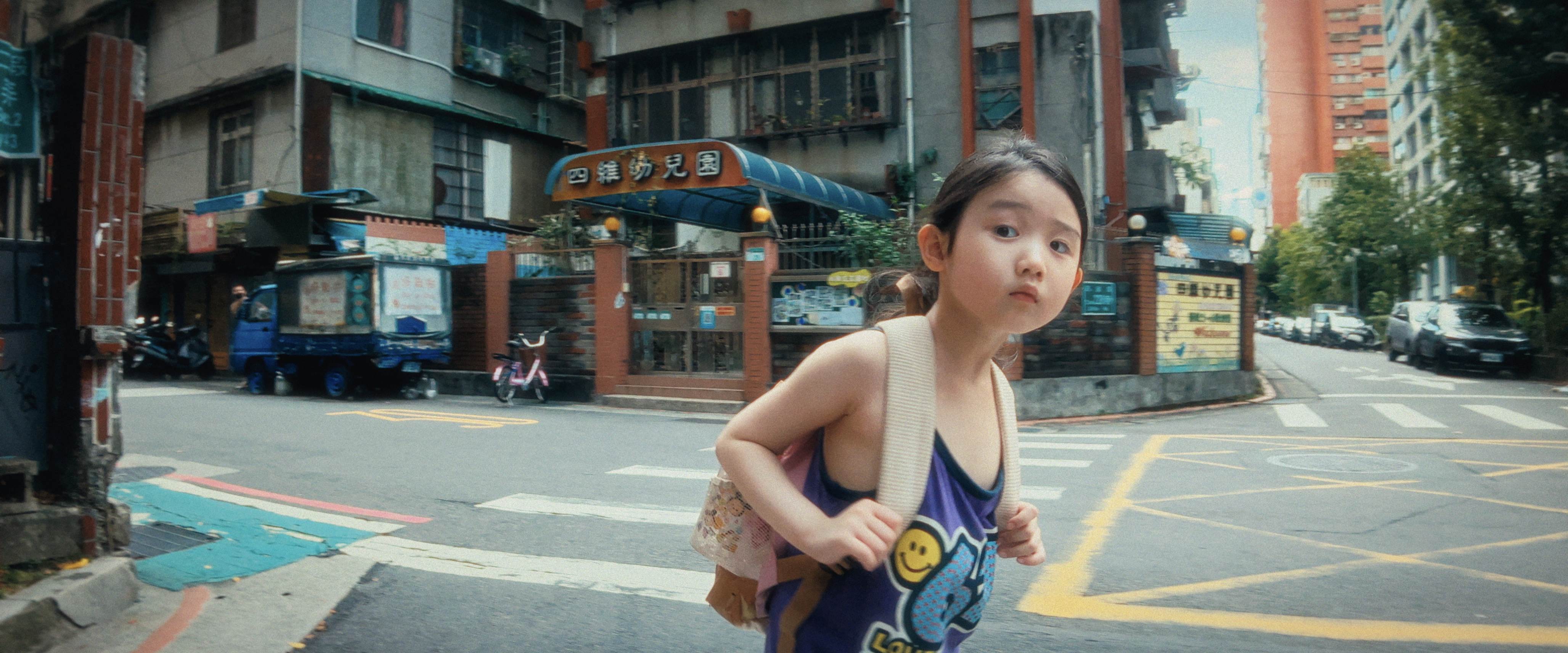 葉子綺在《左撇子女孩》中的超萌模樣，擄獲不少影迷的心。（圖／光年映畫）