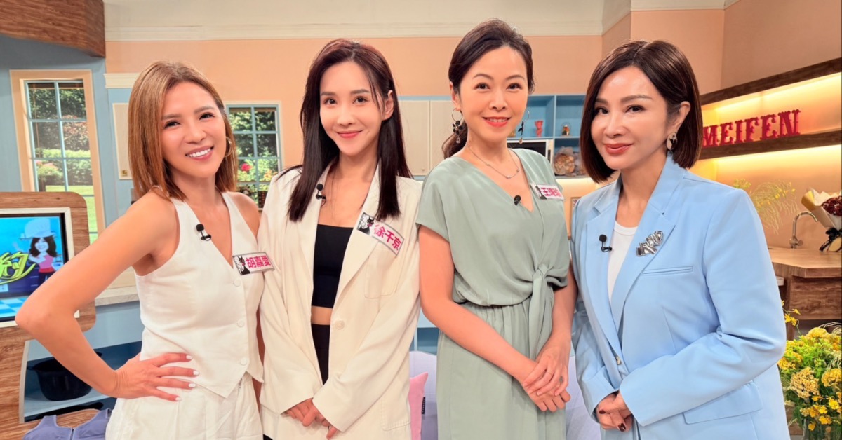 陳美鳳(右)與3名女星暢聊「斜槓人生」。（圖／民視提供）