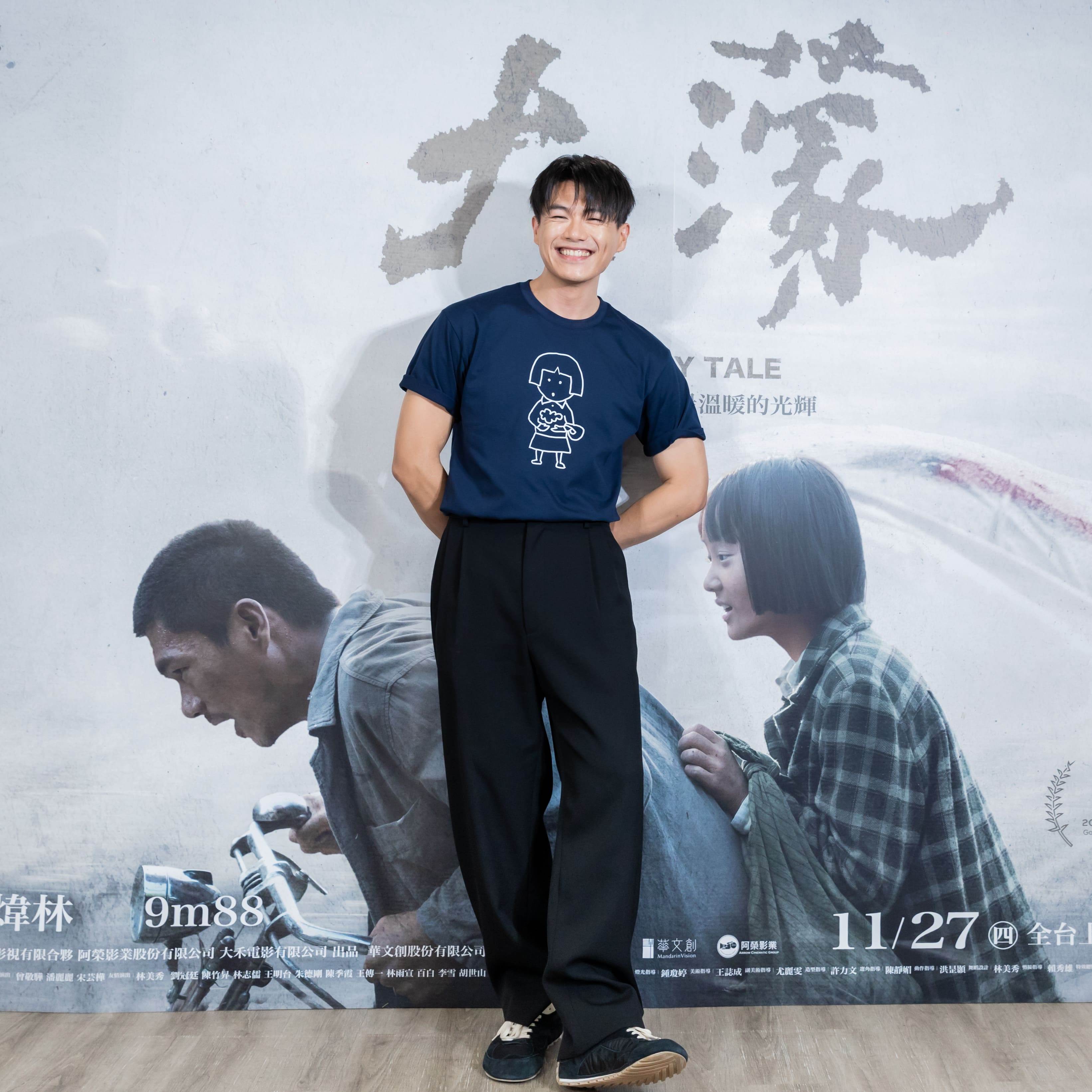 柯煒林表示非常喜歡導演和監製工作認真之餘閒話家常的感覺，會讓他想加倍努力。（圖／華文創）
